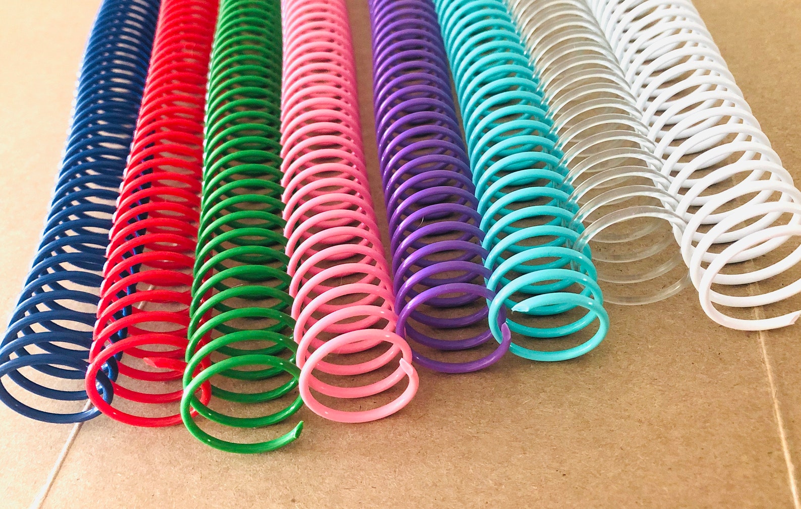 Coil Binding 10 Included Spiral Binding Coil Notebook Coil Etsy