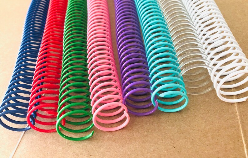Coil Binding READ DESCRIPTION Spiral Binding Coil Notebook Etsy