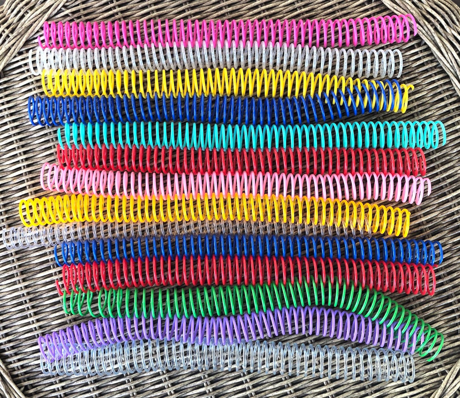 Coil Binding READ DESCRIPTION Plastic Coils Spiral Binding Etsy