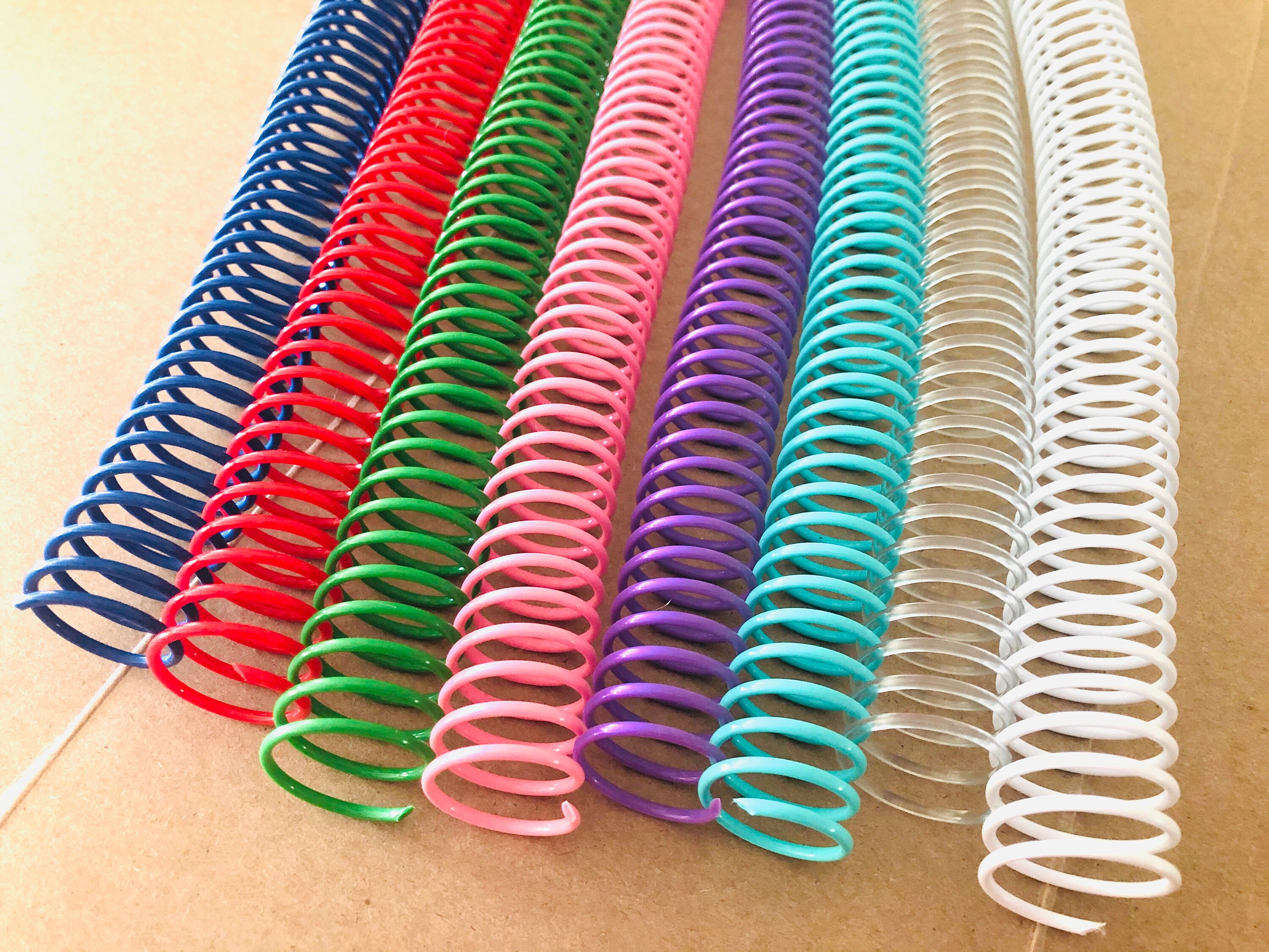 spiral notebook coils