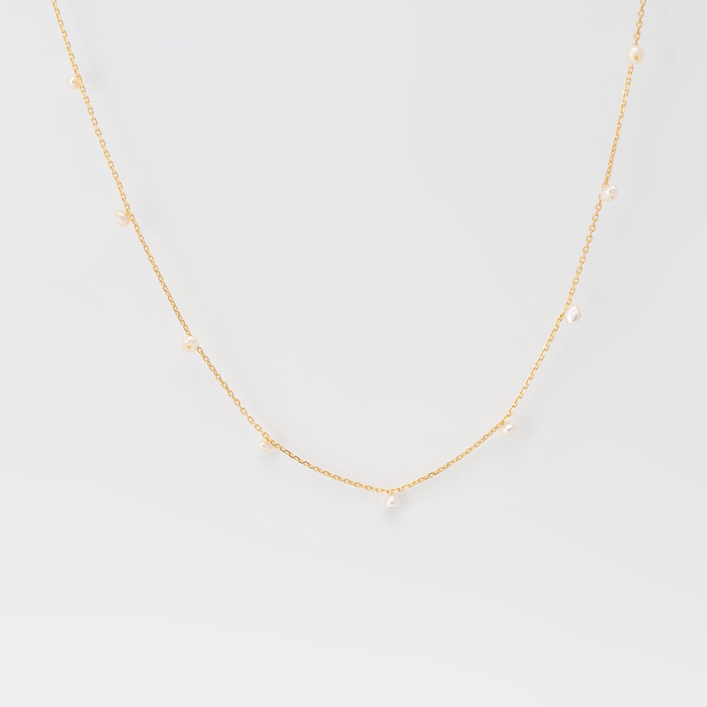 【SATIIIZ】Nern freshwater pearl necklace SATIIIZ】Nern freshwater pearl necklace (SATiiiZ/ネックレス