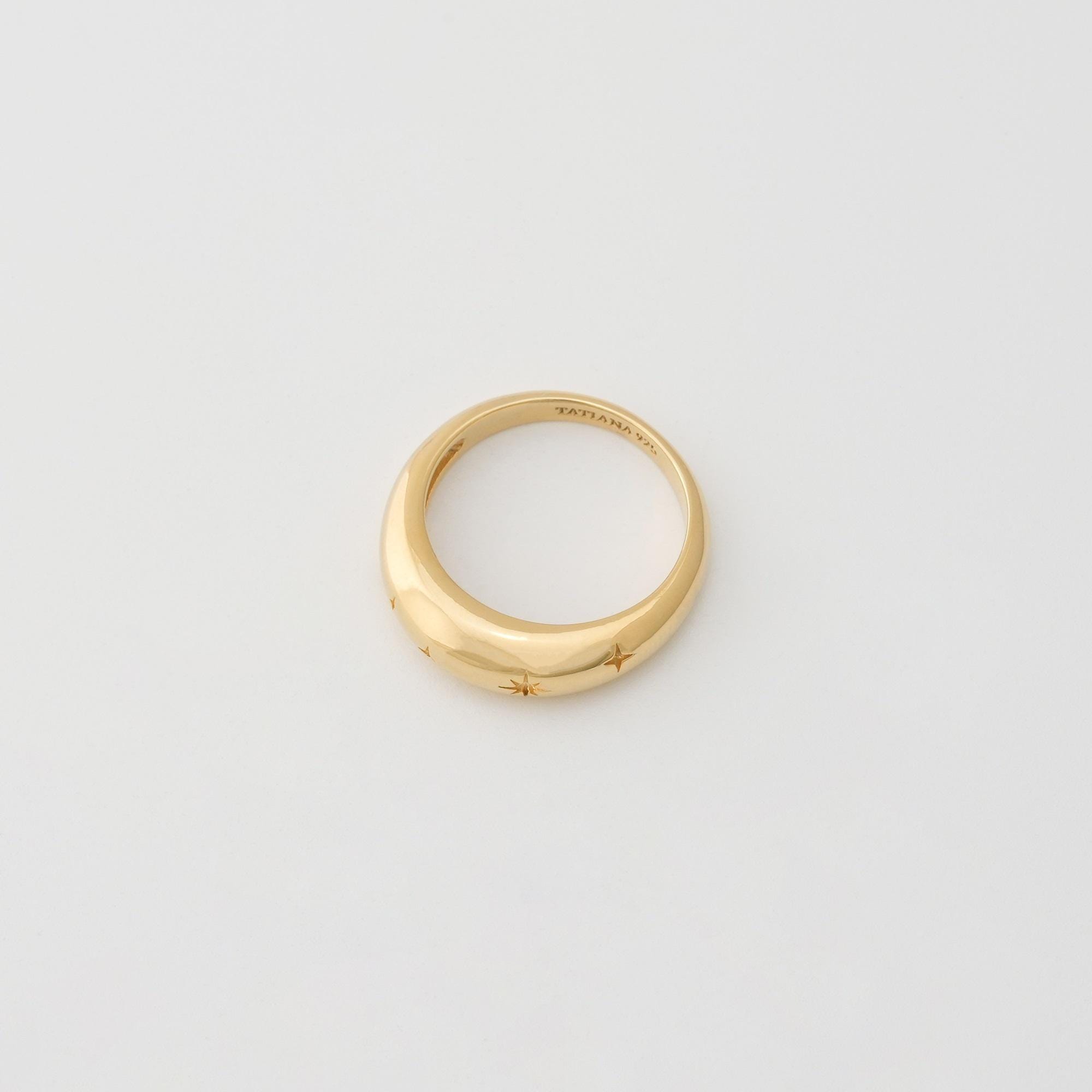 Bold Star Pattern Ring,minimalist Starburst Ring,casual Ring
