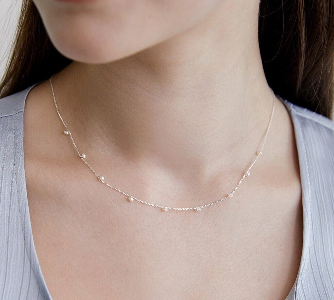 ●TATIANA● Dot Fresh Water Pearl Necklace NZ2080 5002108664 7b74b8a1-eac1-4e42-ae13-