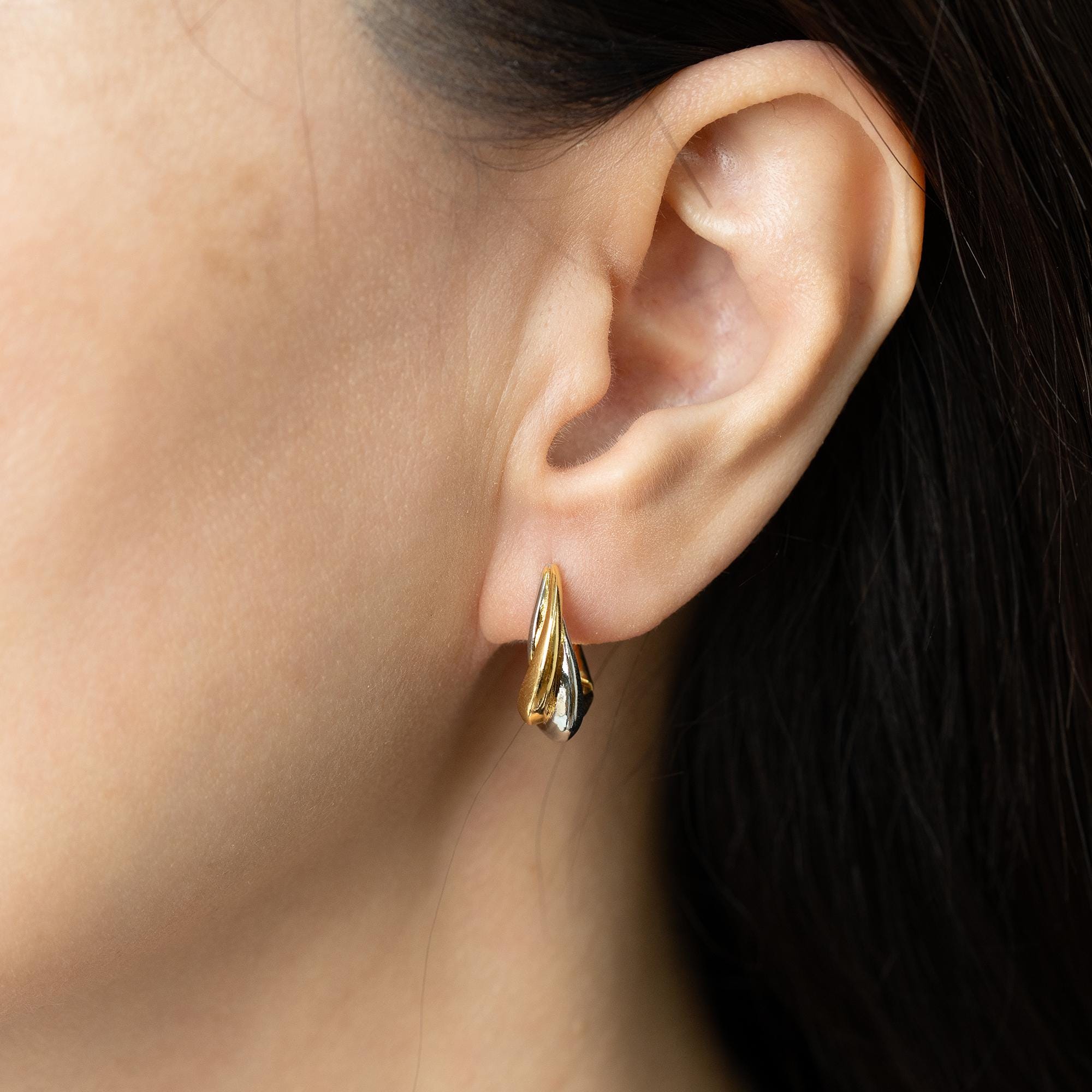 イヤリング TATIANA Luster Pearl Chain Earrings EC1473 TatianaJewelry2013 - Etsy