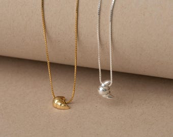 TATIANA☆[Silver925] Deli Croissant Necklace MUSINSA | TATIANA (Silver 925) Deli Croissant Necklace NZ2428