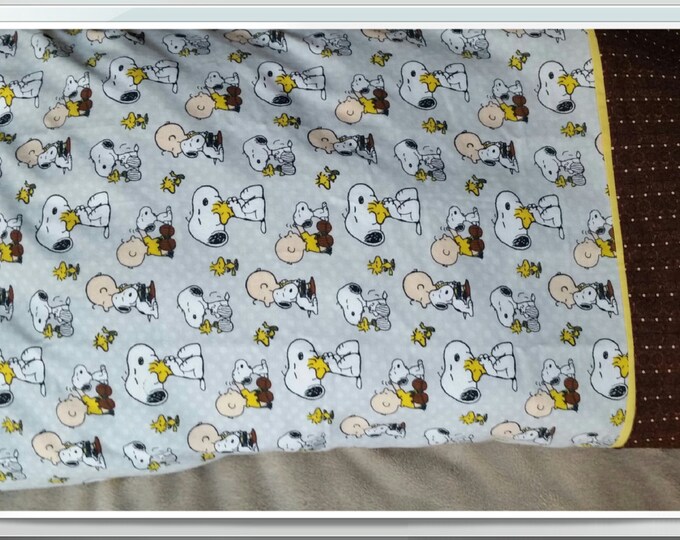 Charlie Brown and Snoopy Pillow Case Etsy