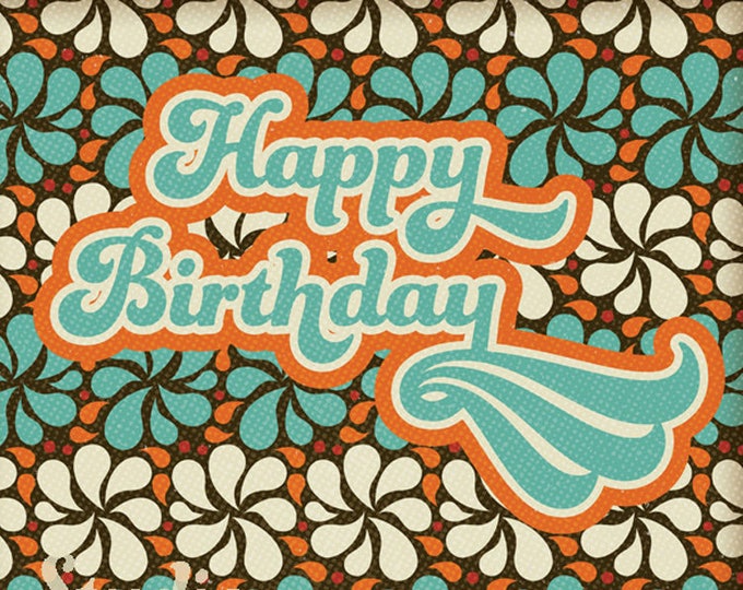 Seventies Birthday Party Decoration, 1970s Birthday Party Decor, 70s ...