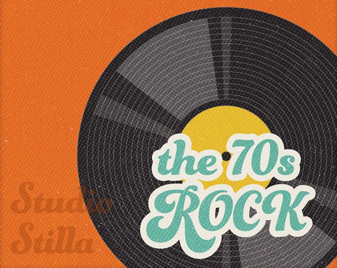 Seventies Birthday Party Decor, 1970s Party Decoration, Printable 70s ...