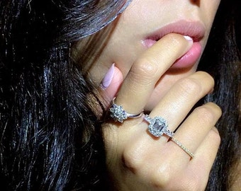 Diamond eternity band, eternity diamond ring, wedding band, full eternity ring, anniversary ring, engagement ring, stackable ring