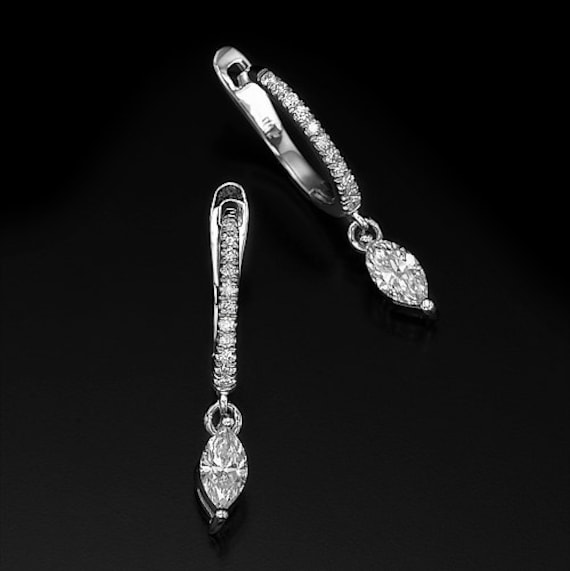 Marquise Dangle Earrings Marquise Dangle Earrings