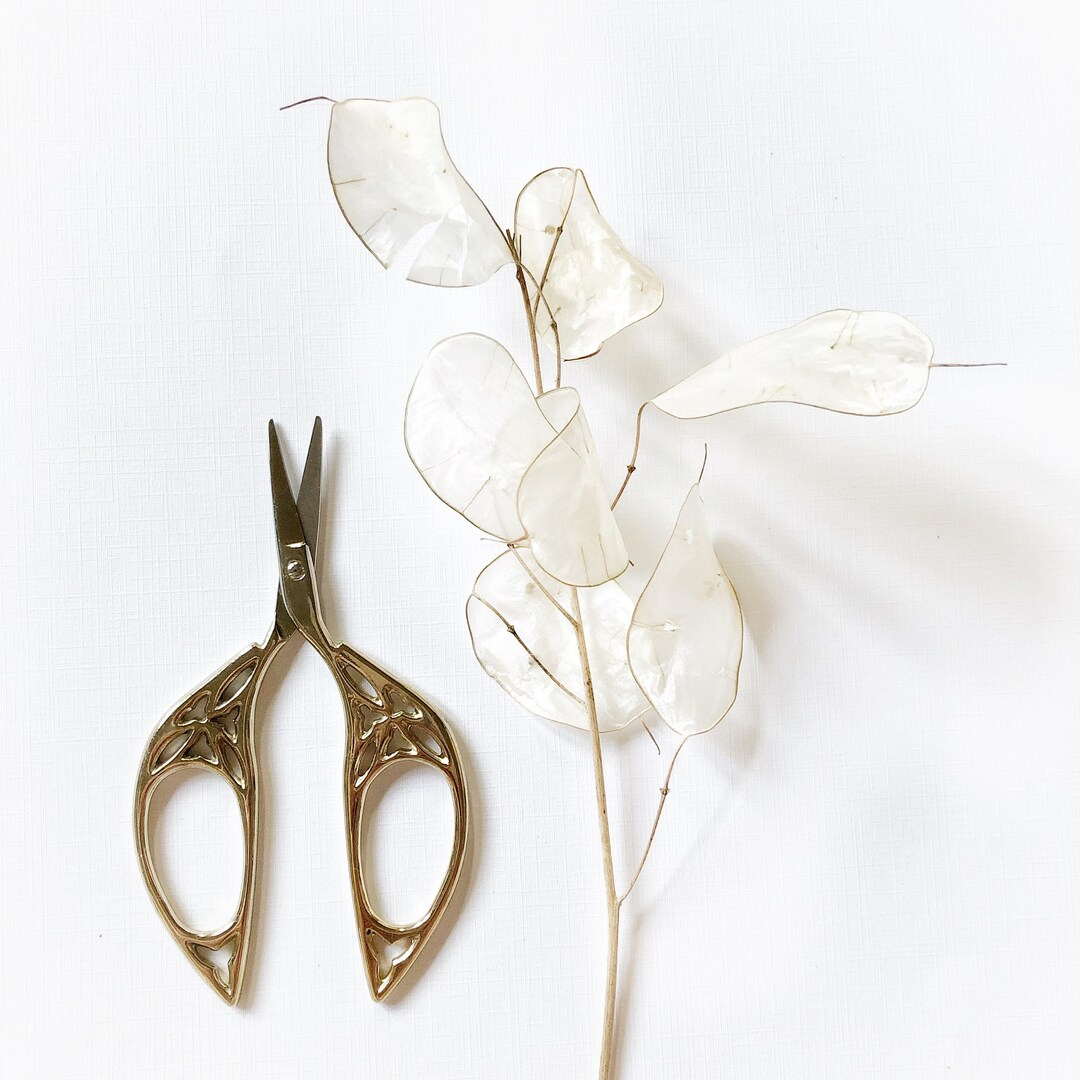 Embroidery Scissors Vintage Gold Art Deco - Antique Stationary Supplies ...