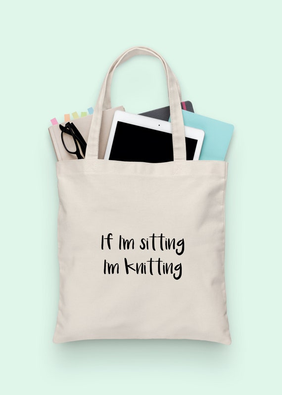 knitting bags and totes