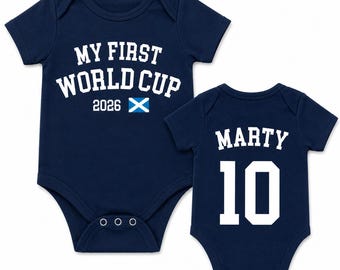 Scotland My First World Cup Baby Bodysuit Vest