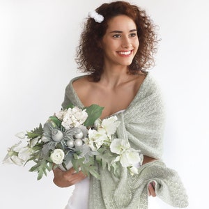 Bouquet da sposa di eucalipto rosa e tulipano bianco, bouquet da sposa  primaverile ed estivo, bouquet da sposa elegand, bouquet da damigella  d'onore tulipano -  Italia