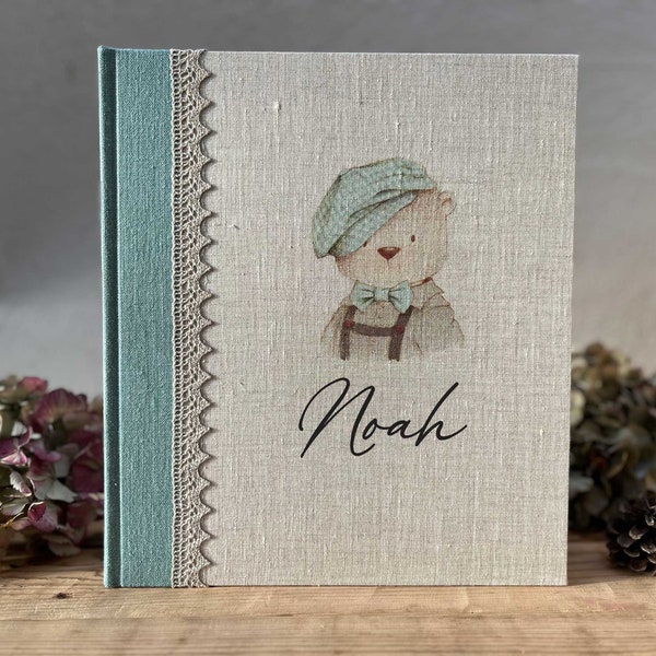 Personalized Children's Photo Album for Newborns, First Birthdays, Baptisms, and More-A Cherished Keepsake for Every Milestone!