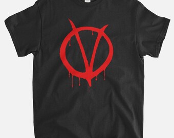 Camiseta V For Vendetta. Envío gratis.