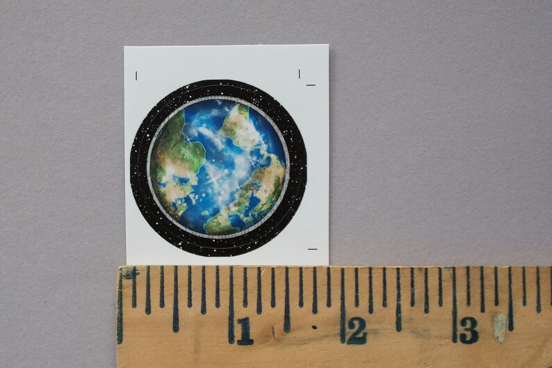 Environmental Planet Earth Illustration Sticker - Eco Friendly Novelty ...