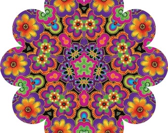 Multi-Colored Floral