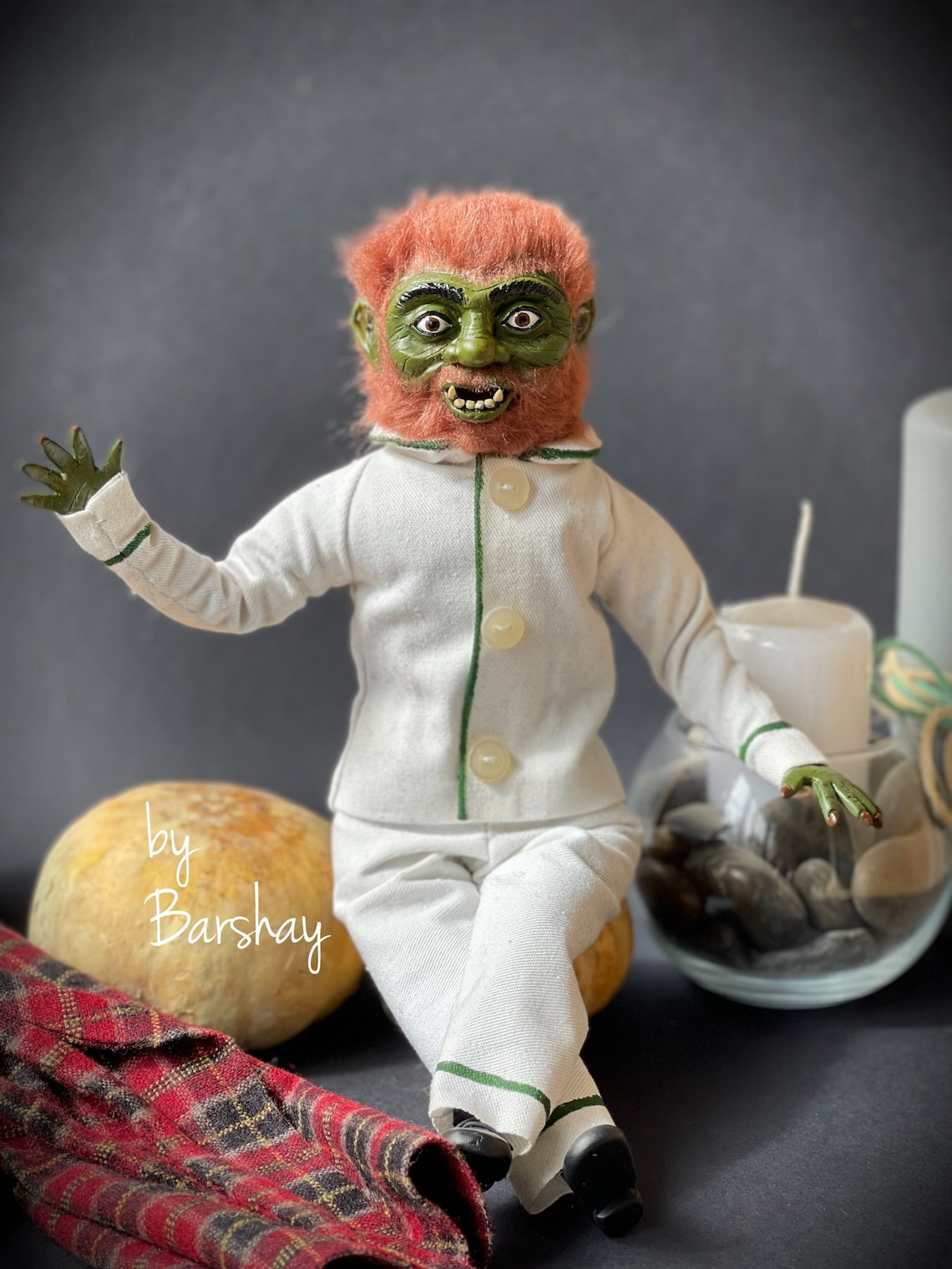 Munsters Woof Woof Doll. Werewolf Doll Toy Figurine. Eddie Etsy