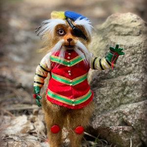 Sir Didymus. Labyrinth. Sir Fox. Cute fox terrier doll toy. Fox plush. Red fox puppet doll.