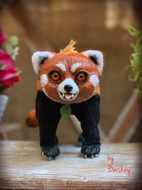 red panda doll