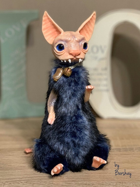Sphinx Monster Doll. Skinny Creature. Sphinx Cat Toy. Cute - Etsy
