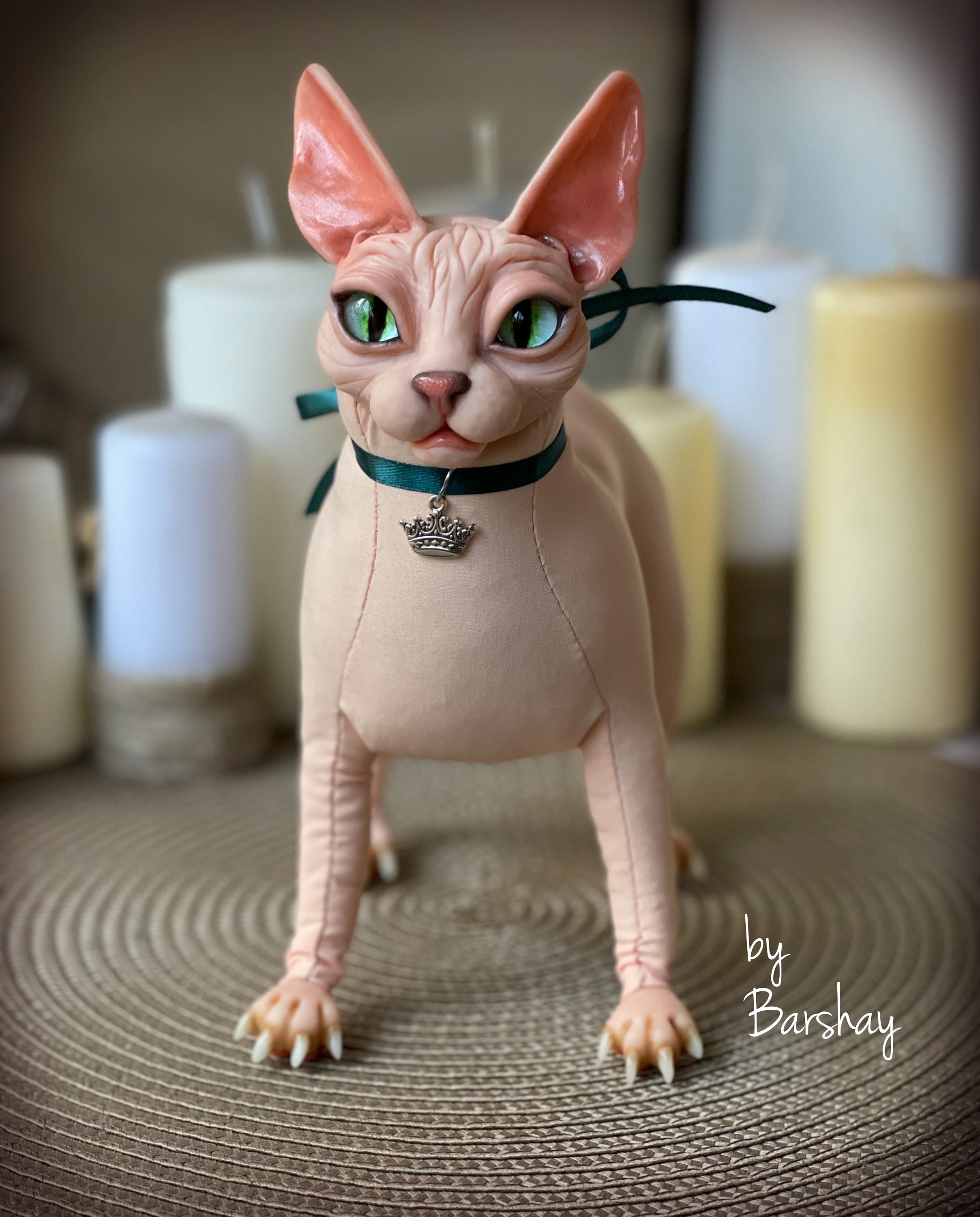 Sphynx sales cat doll