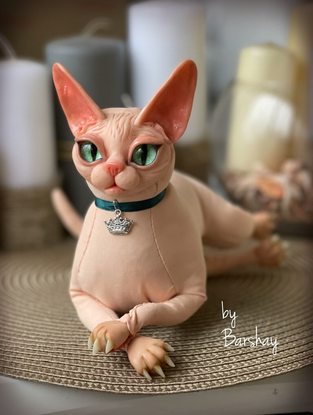 Sphinx Cat Doll. Hairless Sphynx Cat Toy. Hairless Cat. Cat Etsy Australia