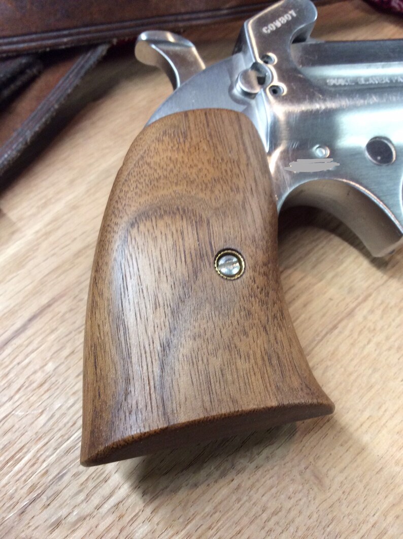 Six Gun Grips for the Bond Arms Derringer / black walnut Etsy