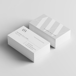 Visitenkartenvorlage, SOFORTIGER DOWNLOAD, Visitenkarten, bearbeitbares Visitenkartendesign, druckbare Visitenkarten - Probieren Sie es aus, bevor Sie kaufen!