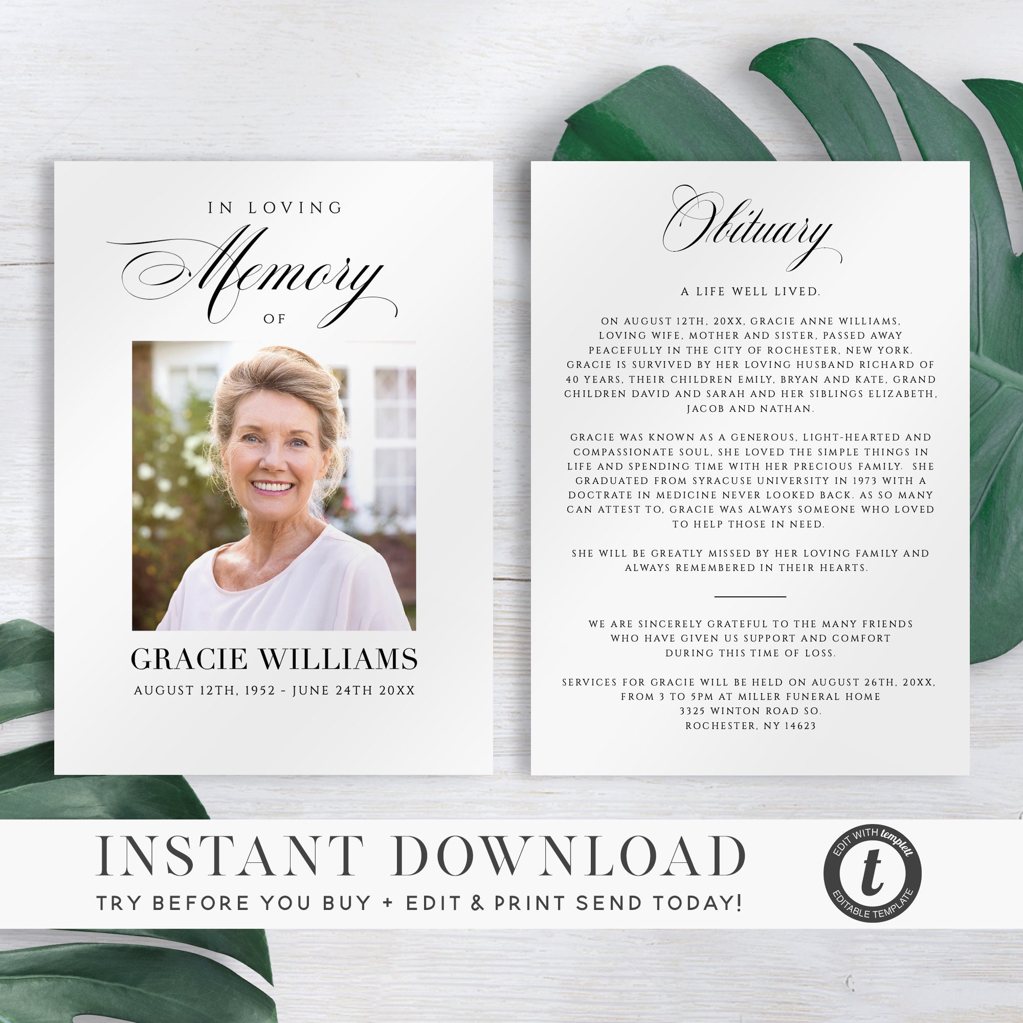 Find Peace & Closure: Exploring Hantge Funeral Home Obituaries