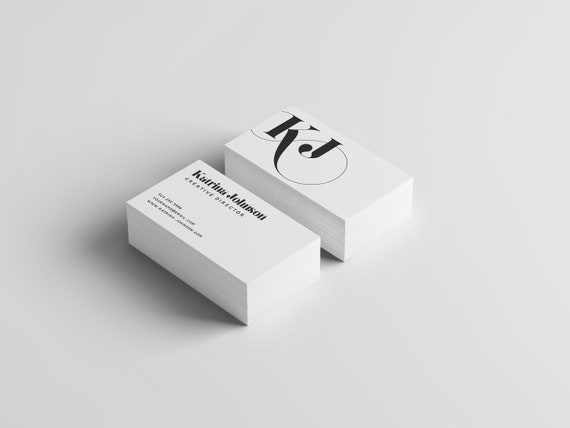 Business Cards, INSTANT DOWNLOAD, Business Card Template, Editable Business Card Design, Printable Business Cards - Try before you buy!