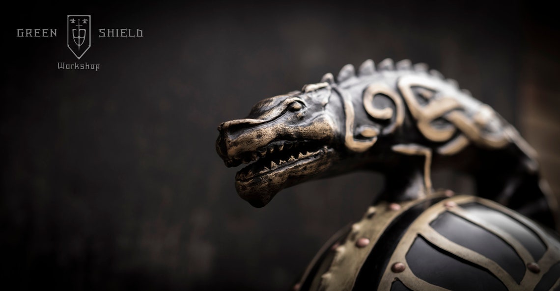 Turin's Helmet Dragonhelm of Dorlómin Etsy