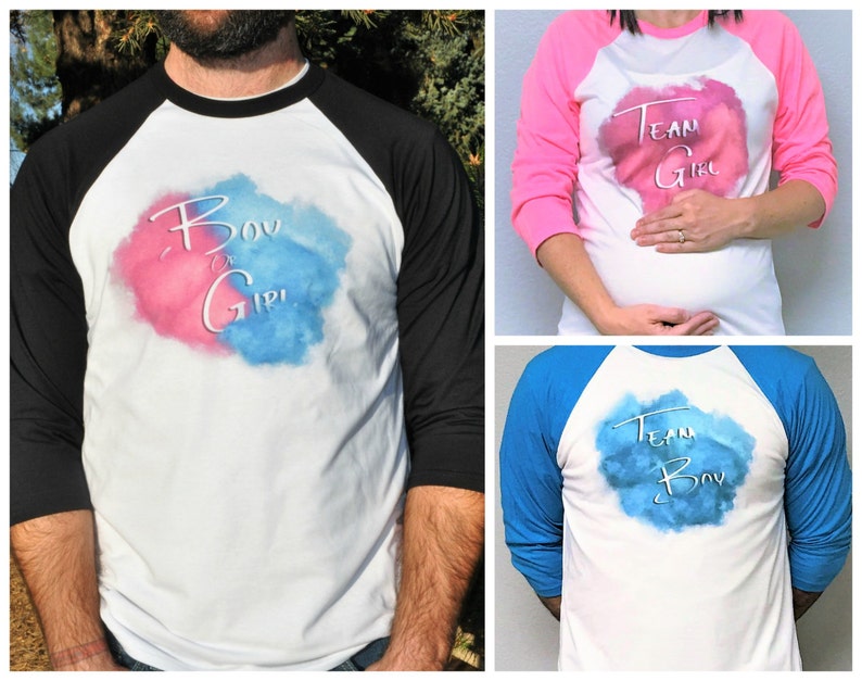 Gender Reveal Shirts Ideas Baseball