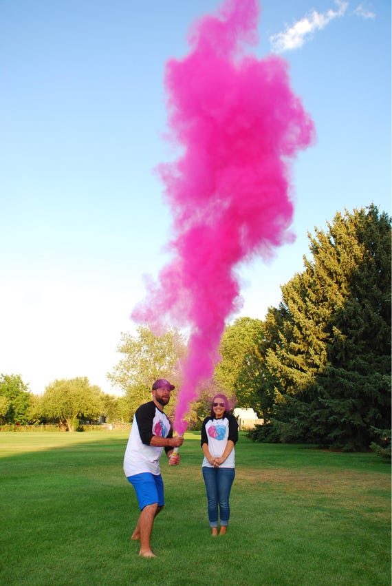 Large Gender Reveal 18 Powder Cannons | Etsy