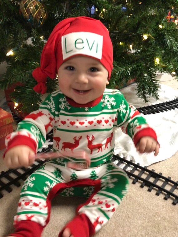 Newborn christmas pajamas boy new arrivals