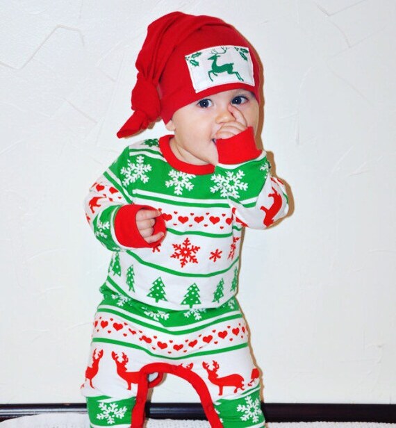 Pijama de navidad para bebes sale