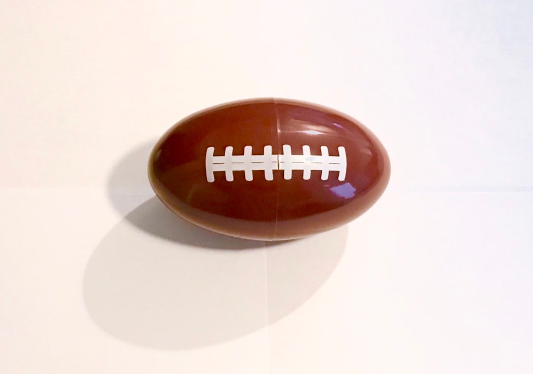 Empty Football: Gender Reveal Prop, DIY Fill - Etsy