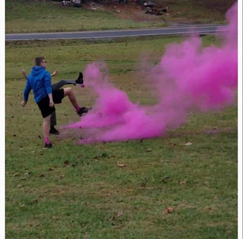 NEW Design Football Gender Reveal balls with NEW bright colors Touchdowns or Tutus image 5