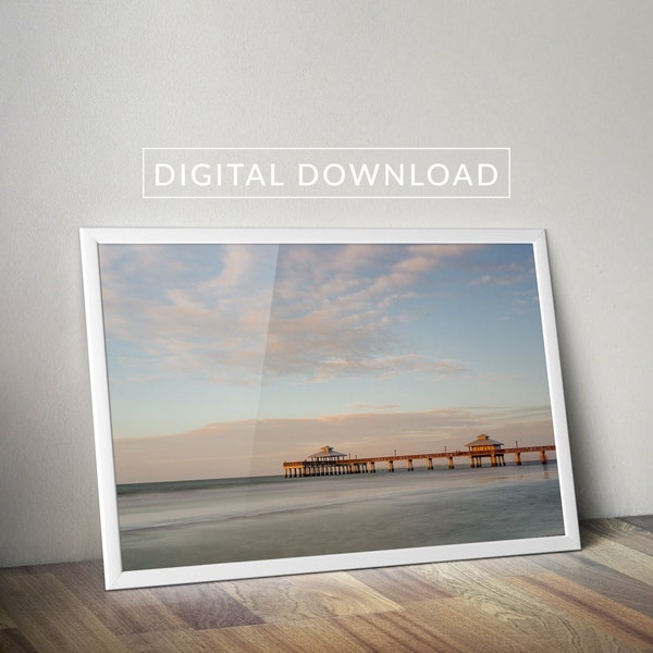 Fort Myers Beach Print Etsy