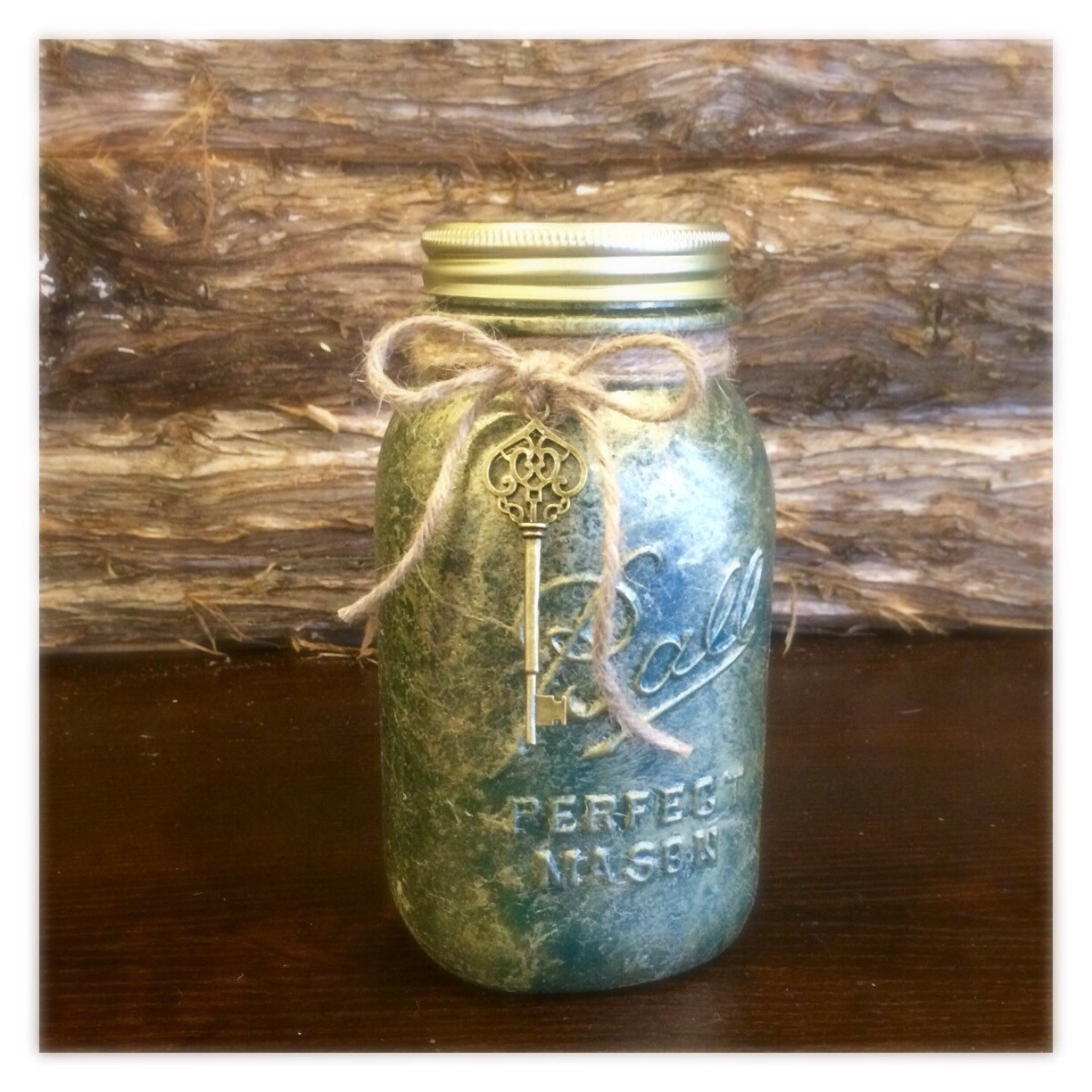Green Mason Jar Coin Bank Coin Jar Mason Jar Piggy Bank Etsy