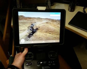 3DR Solo full size Ipad-tablet holder, plus all smaller devices!