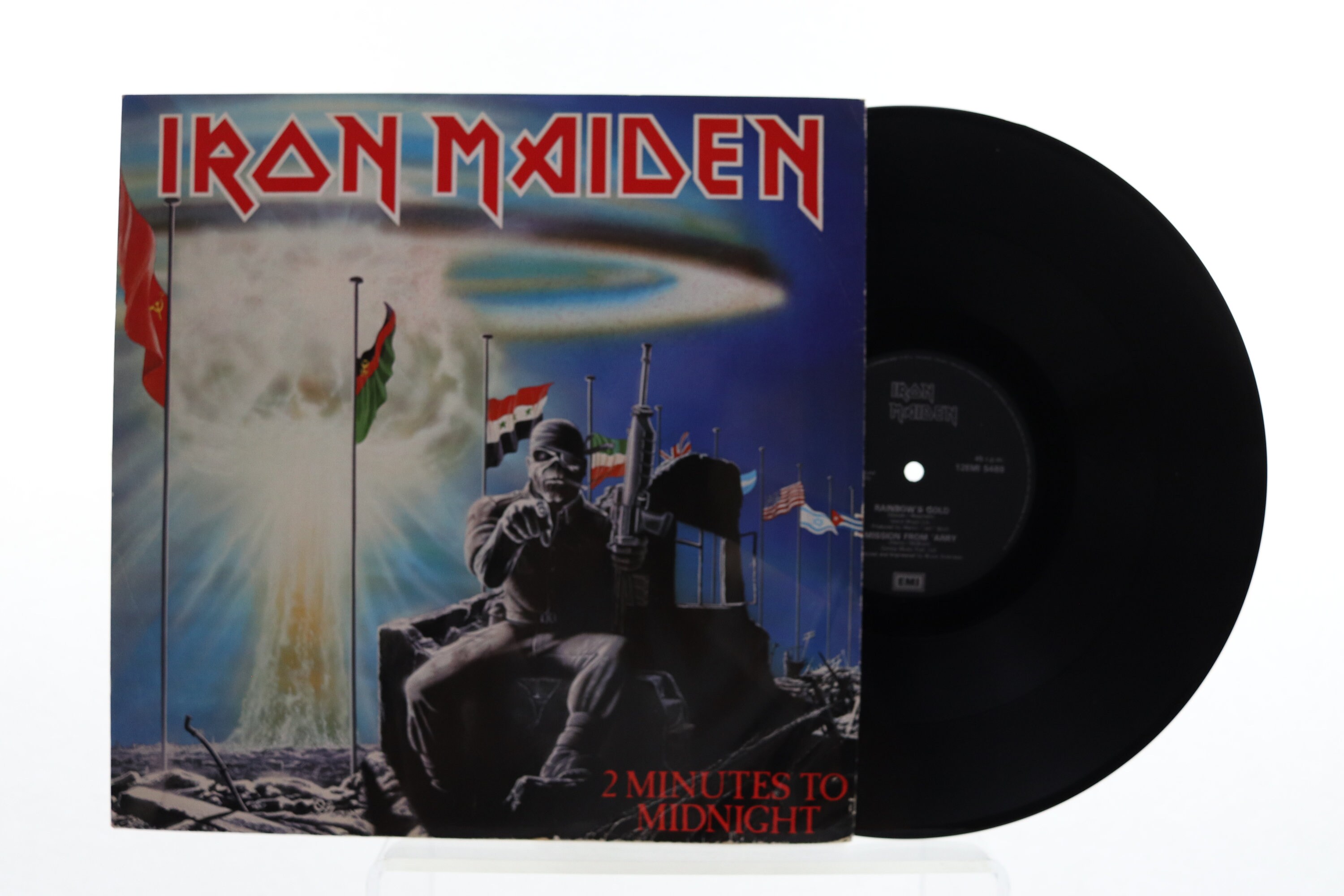 Borger lige ud Vulkan Iron Maiden 2 Minutes to Midnight 12 Single Vinyl Record - Etsy Ireland