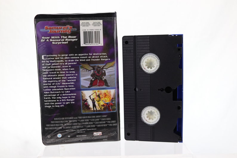 Power Rangers Ninja Quest Samurai's Journey VHS | Etsy