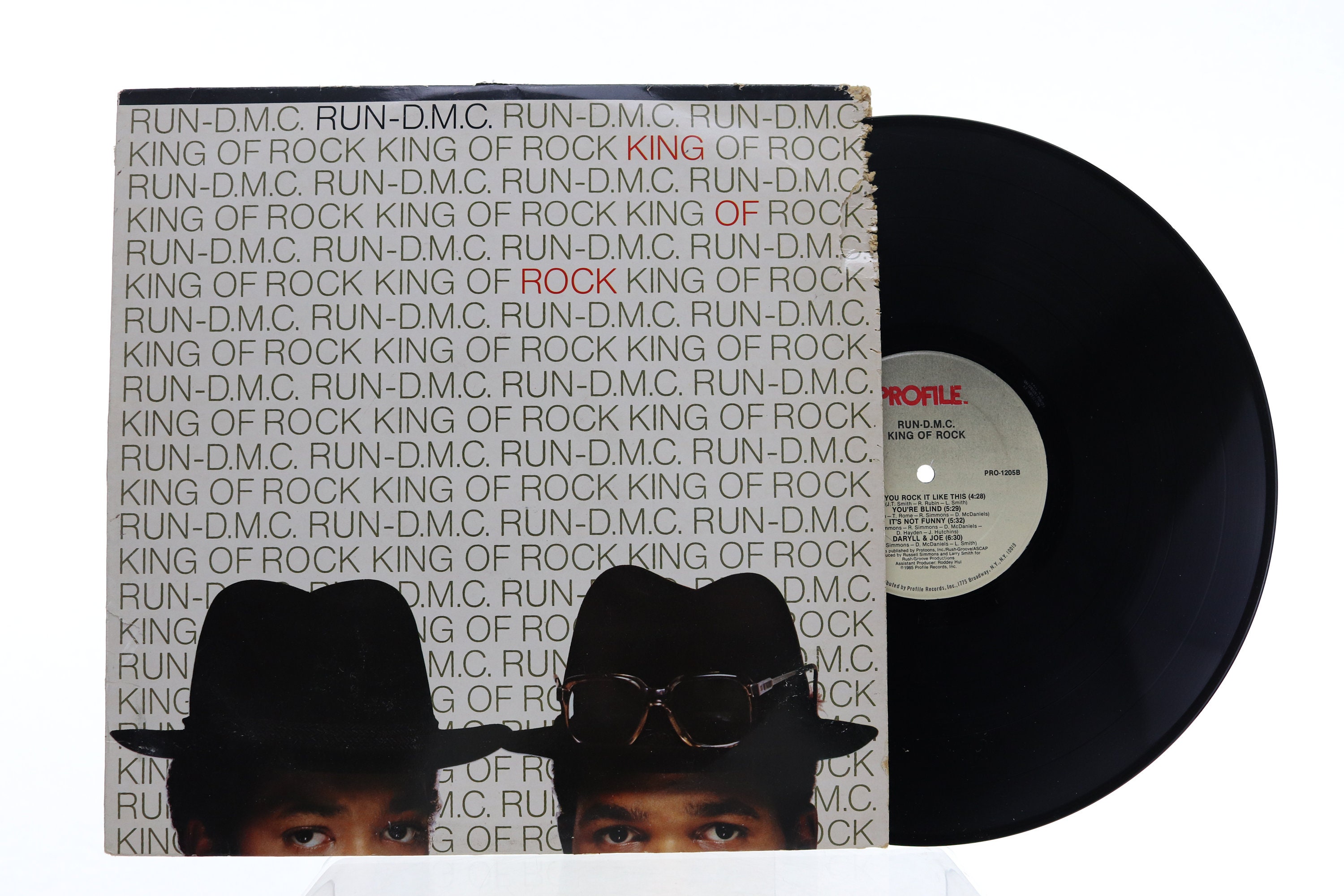 Run Dmc Album Cover King Of Rock