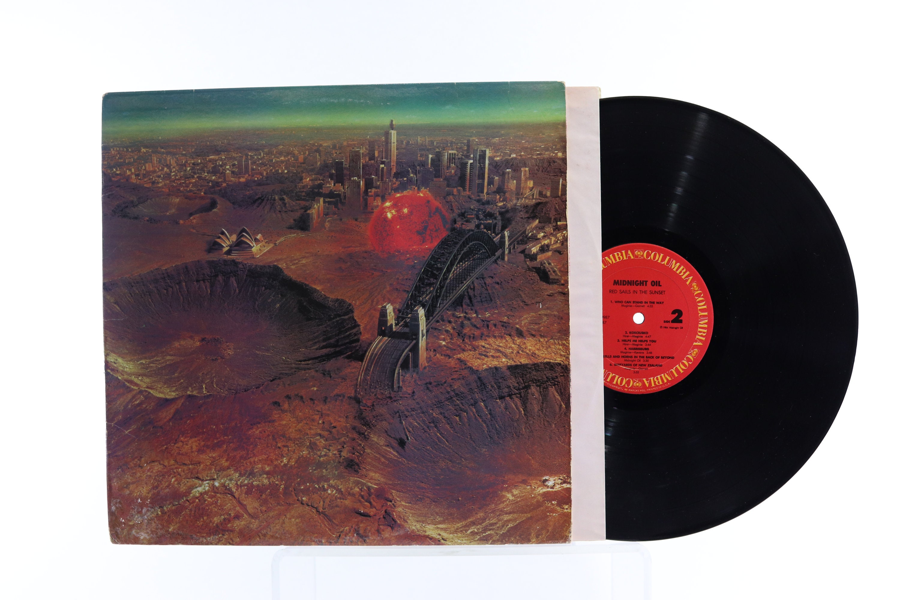 identifikation taxa forsinke Midnight Oil Red Sails in the Sunset Vinyl Record LP VG - Etsy