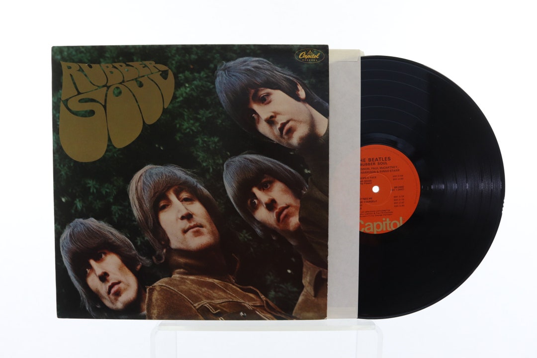 The Beatles Rubber Soul ST 2442 Capitol Vinyl Record LP VG Etsy