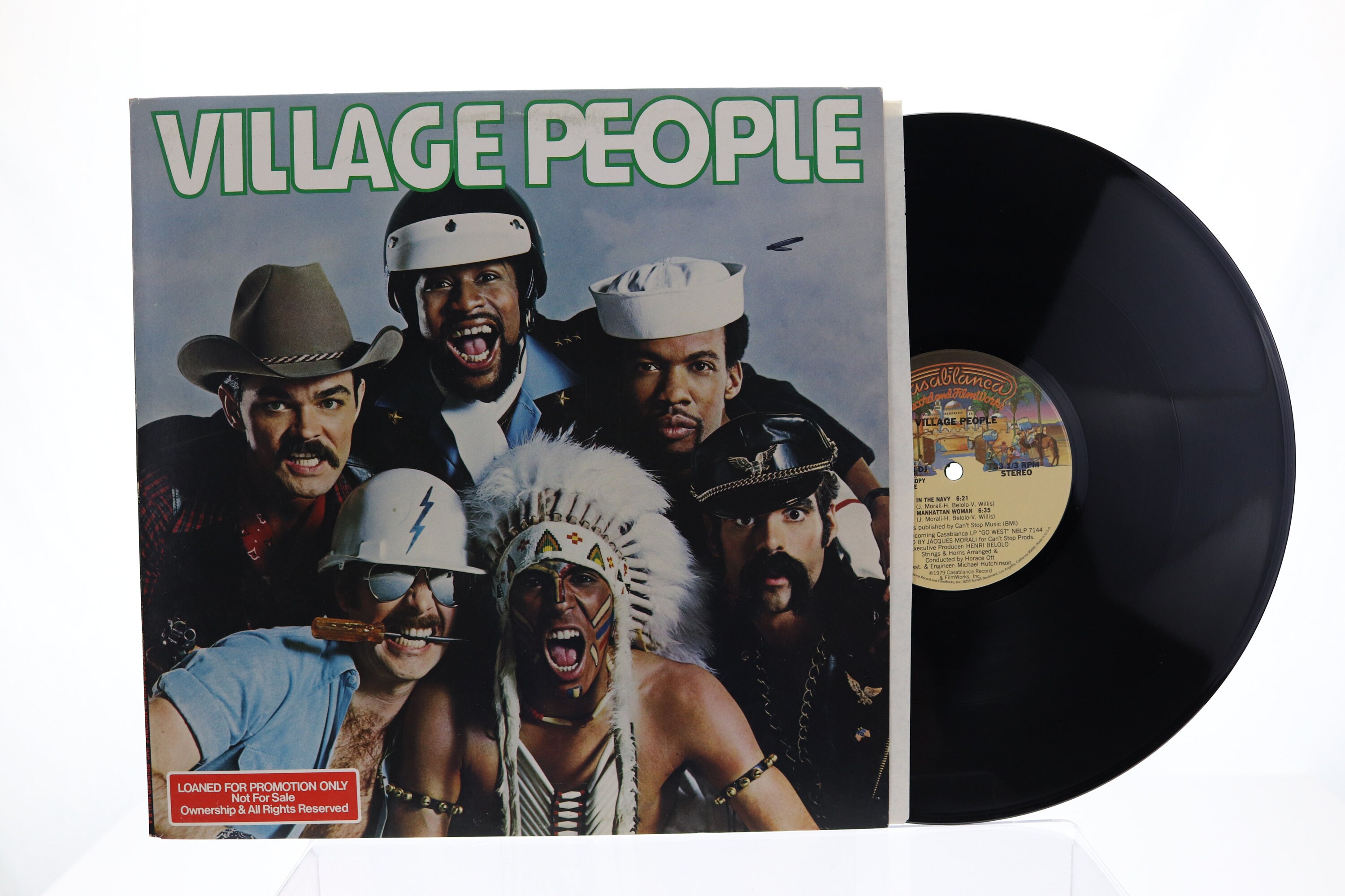 Village People In The Navy Manhattan Woman Promo Vinyl Etsy Ireland