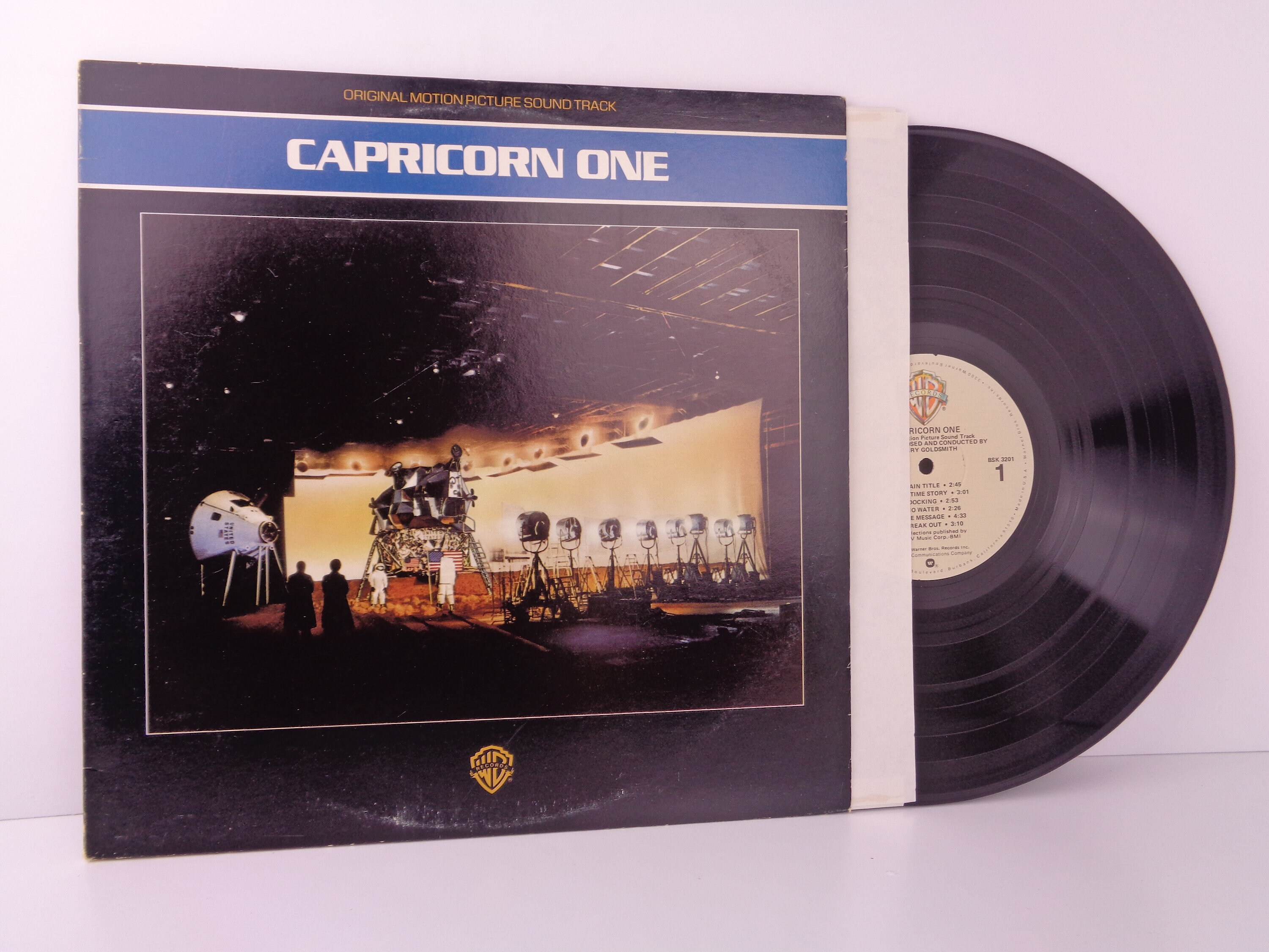 Capricorn One Soundtrack OST 1978 Vinyl LP NM Etsy