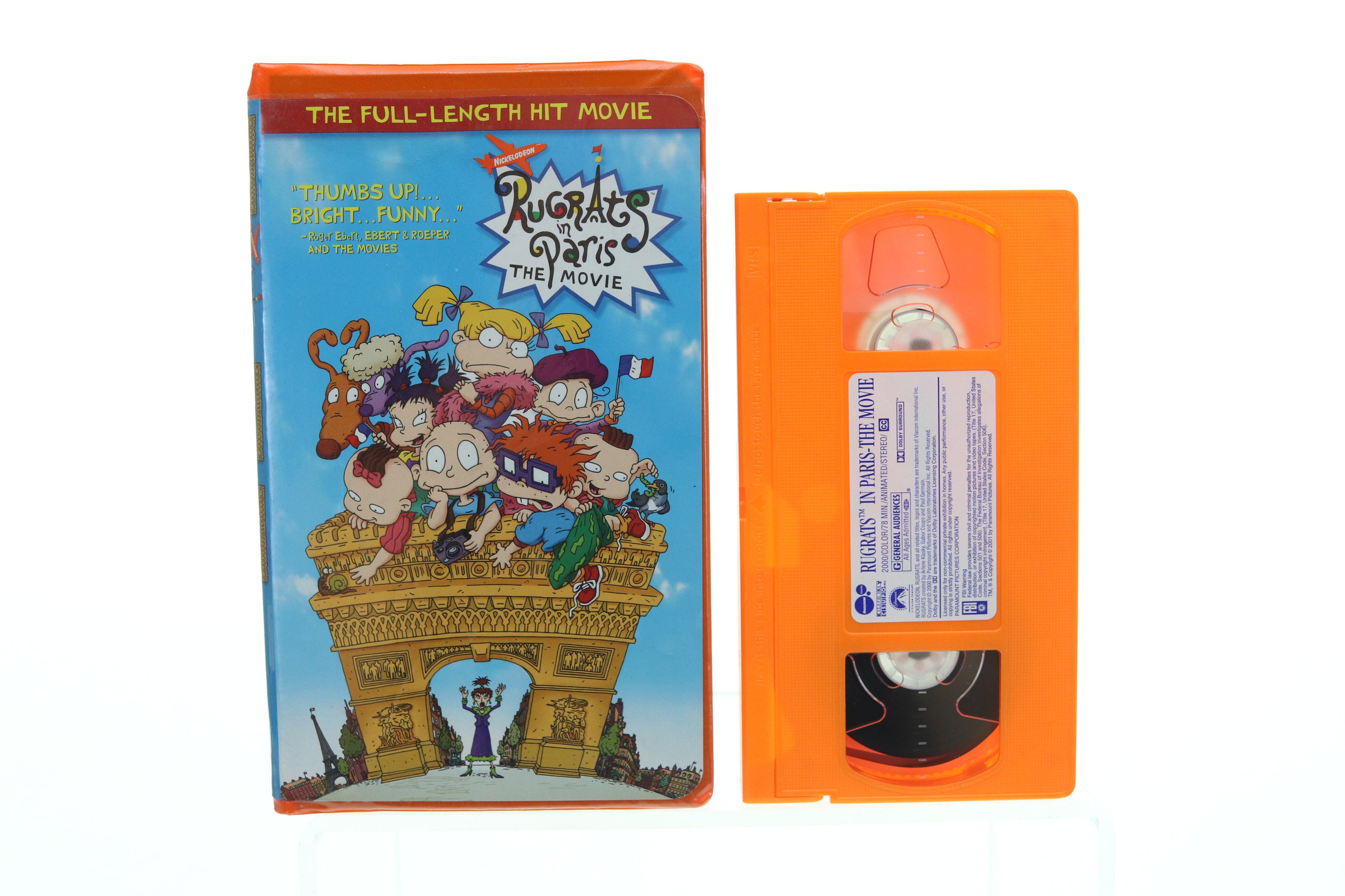 Opening To Rugrats In Paris The Movie 2001 Vhs Rugrats In Paris The Movie Vhs